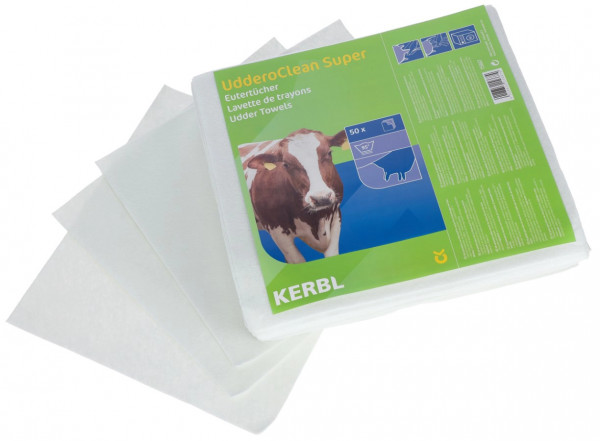Eutertuch UdderoClean Super sind waschbar & kochfest, 50 Stück
