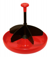 Ferkelschale Mini-Piglet mit Fressplatzeinteilung & Verankerung in Spaltböden Ferkelschale Mini-Piglet mit Fressplatzeinteilung & Verankerung in Spaltböden