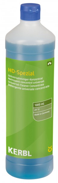 Universal-, Kraftreiniger für starke Verschmutzungen, Fette und Öle in der 1000 ml Flasche