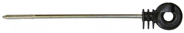 Langstiel-Ringisolator mit 22 cm langer Stütze als Abstandshalter
