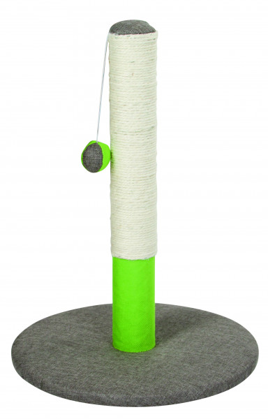 Kleine Kratzsäule Opal Basic mit Sisal umwickelt, grün/grau