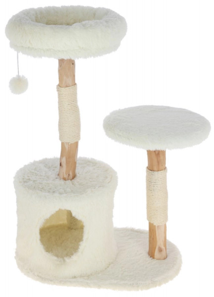 Kratzbaum Lucia, stilvoller Katzenkratzbaum mit einzigartigem Design