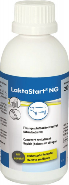 Abkalbetrunk LaktaStart® NG in der 200 ml Flasche