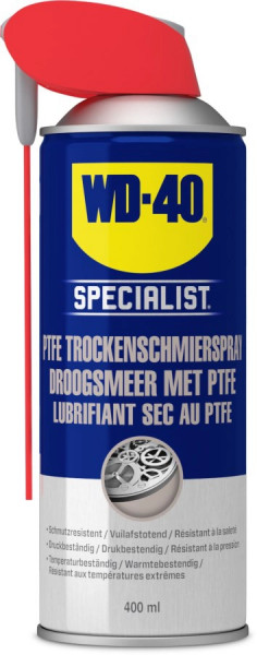 WD-40 PTFE-Trockenschmierspray in der 400 ml Sprühdose