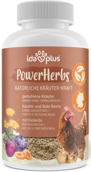 IdaPlus® PowerHerbs für Geflügel, 150 g in der Dose