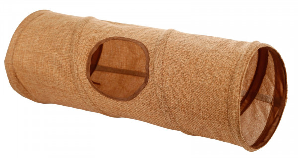 Nagertunnel aus Leinen für Kaninchen & Meerschweinchen