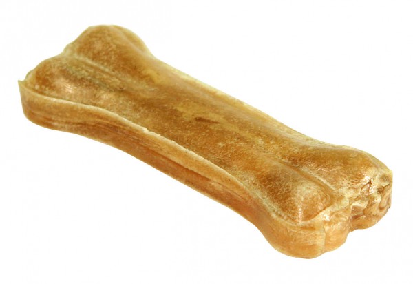 Rinderhautknochen als Knabberspaß für Ihren Hund