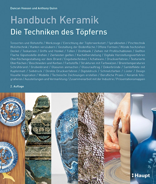 Handbuch Keramik - Die Techniken des Töpferns, Haupt Verlag, Autoren D. Hooson, A. Quinn