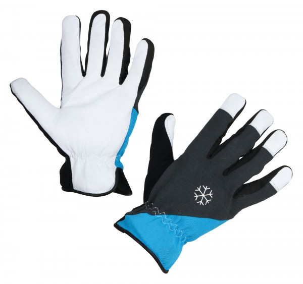 Winterhandschuh Eco-Polartex ist ein warm gefütterter, wasserdichter Lederhandschuh