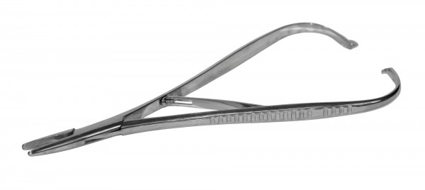 Nadelhalter Mathieu aus rostfreiem Stahl, ca. 17 cm lang