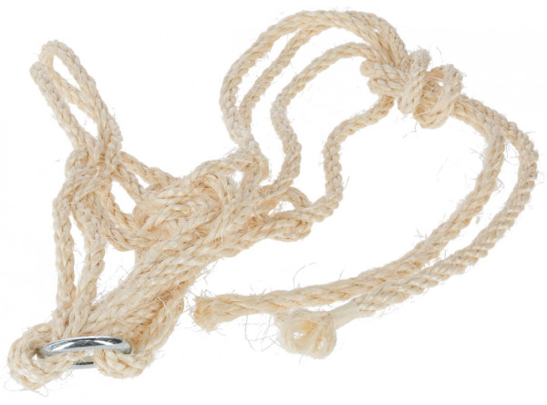 Sisalhalfter mit Ring, aus 100 % Sisal