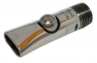 Kugelbeißnippel AquaGlobe aus Edelstahl gefertigt, für Schweine und Kälber bis 160 kg Kugelbeißnippel AquaGlobe aus Edelstahl gefertigt, für Schweine und Kälber bis 160 kg