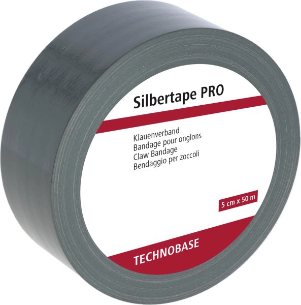 TECHNOBASE® Silbertape Pro - robuster, wasserfester Klauenverband