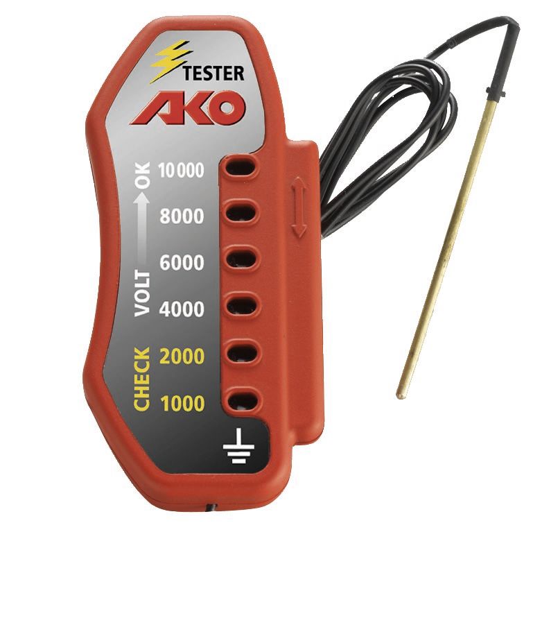 AKO Multimeter Spannungsmesser Zaunprüfer Zauntester Weidezaun Zaunkompass