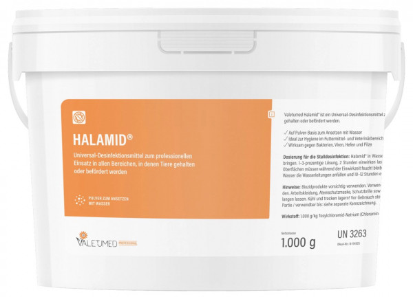 Universell einsetzbares Desinfektionsmittel Halamid®, 1 kg