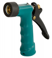 Abspritzbrause original Gilmour mit Kunststoffeinsatz, Farbe grün Abspritzbrause original Gilmour mit Kunststoffeinsatz, Farbe grün