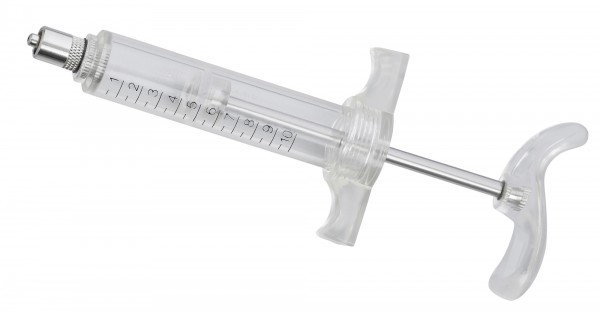 Dosierspritze TU Flex-Master, bruchsichere und handliche Kunststoff Dosierspritze, mit Luer-Lock oder Gewinde-Ansatz, 10 ml
