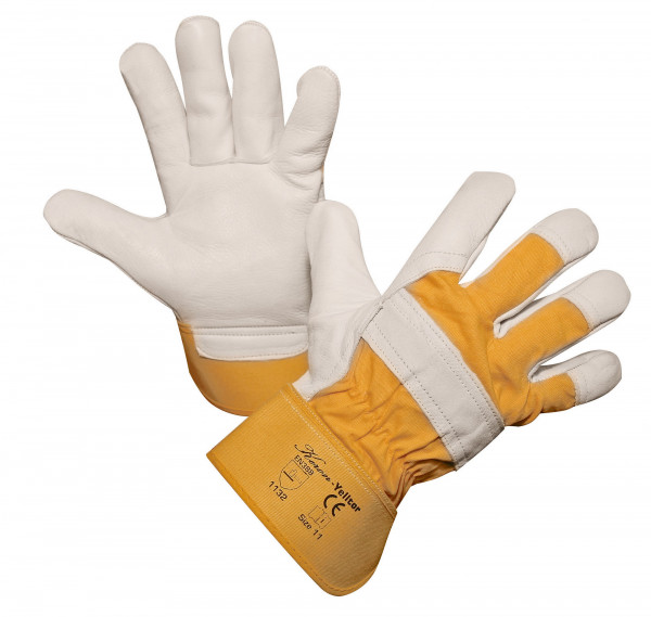 Rindsvollleder-Handschuh Yelltor in 2 Größen