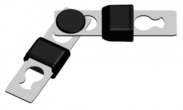 Safety Link für Seil Litzclip®, Sicherheitsclip aus Edelstahl für 6 mm Seil