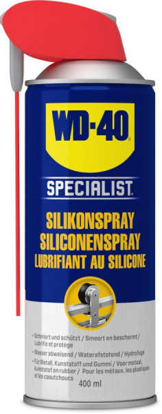 WD-40 Silikonspray in der 400 ml Sprühdose