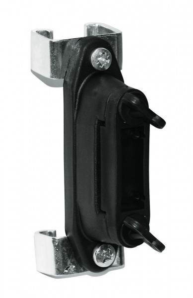 Band-,Seil-, Eckisolator T-Post mit Universalklammer für T-Post, Isolator für Bänder und Seile