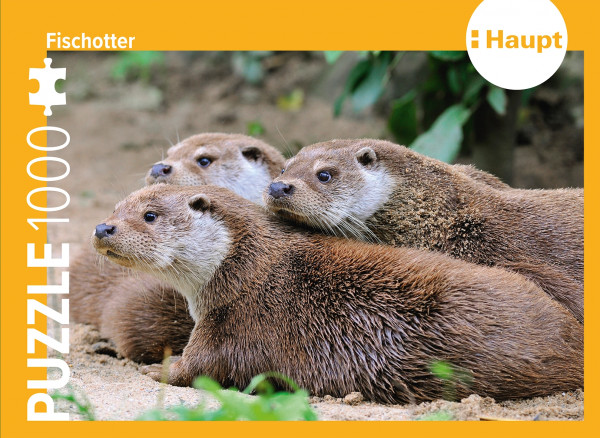 Fischotter-Puzzle, Haupt Verlag, 1000 Teile
