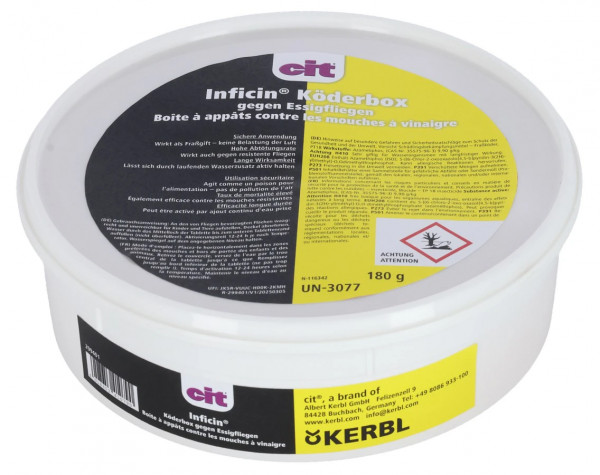 cit Inficin Köderbox gegen Essigfliegen, 180 g in der Dose