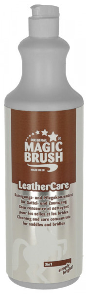 MagicBrush Lederpflege 3in1: Ein Produkt, drei Wirkungen - reinigen, pflegen und fetten!