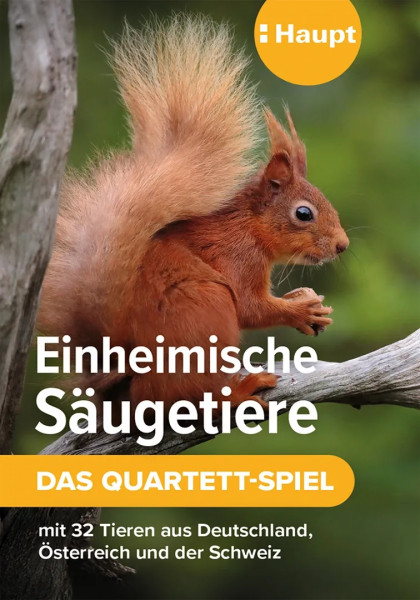 Einheimische Säugetiere, Quartettspiel, Haupt Verlag