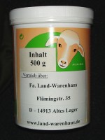 Biestmilch, Globulac L Biestmilch, Globulac L für Schaf- und Ziegenlämmer 500 g Pulver in einer Kunststoffdose mit Schraubdeckel
