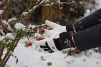 Winterhandschuh dick gefüttert Kälteschutz für Ihre Hände, Farbe schwarz/ weiß Winterhandschuh dick gefüttert Kälteschutz für Ihre Hände, Farbe schwarz/ weiß