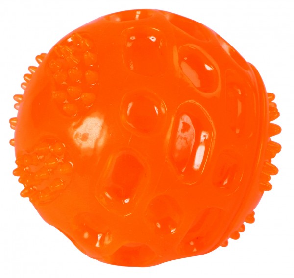 Ball ToyFastic Squeaky aus thermoplastischem Gummi, extrem robust und bissfest
