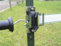 Bandtorisolator-Set T-Post Premium, geeignet für Weidezaunband Bandtorisolator-Set T-Post Premium, geeignet für Weidezaunband