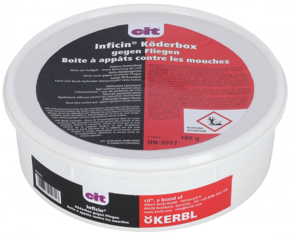cit Inficin Köderbox gegen Stubenfliegen, anwendungsfertig in der 180 g Dose