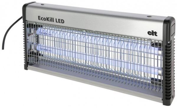 Fliegenvernichter EcoKill LED mit spezieller LED UVA-Lampe mit hoher Attraktivität auf Insekten