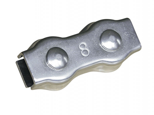 Seilverbinder aus Edelstahl, 10 Stück