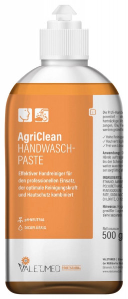 Handwaschpaste AgriClean 500 ml in der Flasche
