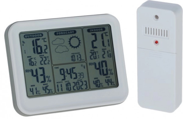  Digitales Thermo-Hygrometer - Funk-Wetterstation