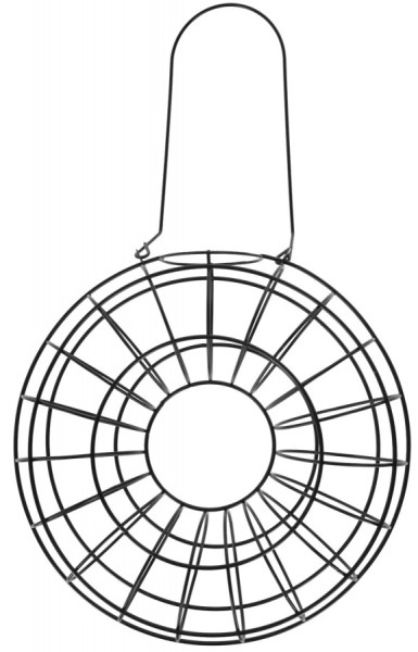 Meisenknödelhalter mit Aufhängehaken, aus Metall