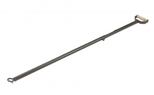 Bullenführstab aus stabilem Stahlrohr, 145 cm, lackiert, mit starkem Schieber und D-Handgriff