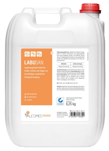 Energieergänzungsfuttermittel Labusan, 6,25 kg im Kanister