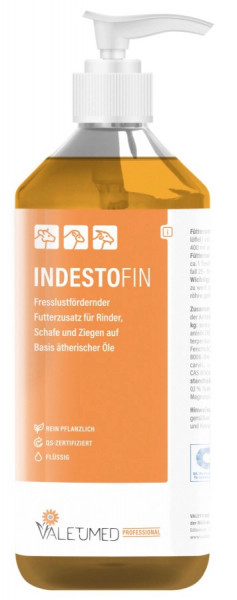 Verdauungsöl Indestofin Pro in der 1 Liter Flasche