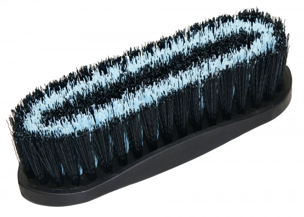 Mähnenbürste Brush&Co mit Bürstenrücken ist aus rutschfestem Kunststoff, marine/hellblau