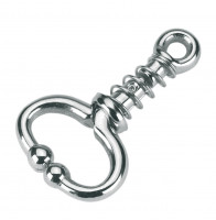 Nasenzange mit Spiralfeder, zur Rinderbaendigung Nasenzange mit Spiralfeder, zur Rinderbaendigung