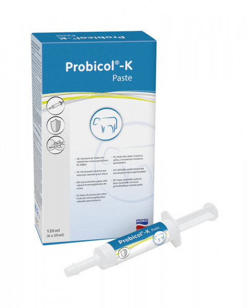 Probicol®-K Paste, Ergänzung der Biestmilchfütterung durch konzentriertes Kolostrum