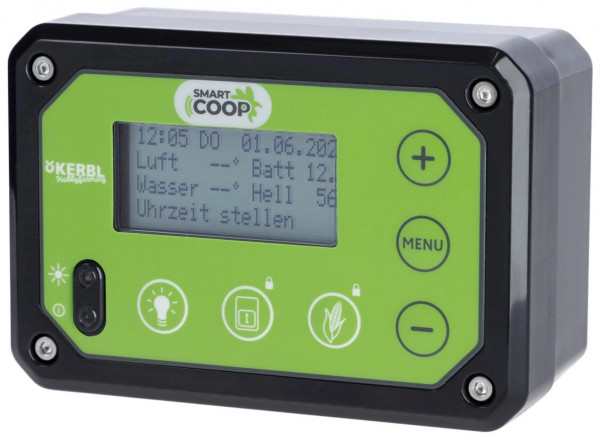 SmartCoop Steuerung, das Herzstück des SmartCoop Systems für Hühner