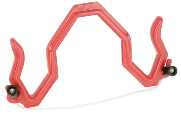 Immobilisierungsbogen GAMBREL in der Farbe rot, Fixierung für kleine Tiere
