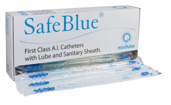 SafeBlue® Spirette Spiralkatheter steril und hygienisch verpackt, 100 Stück im Karton