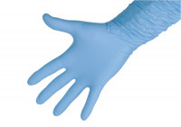 Einmalhandschuhe Nitrile Premium Plus mit extra langem Schaft Einmalhandschuhe Nitrile Premium Plus mit extra langem Schaft