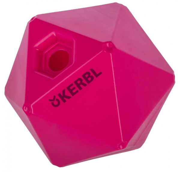 Leckerli- und Beschäftigungsball für Pferde, pink